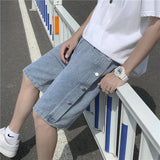 Men Denim Shorts Men's Summer