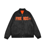 Vlone Jean Jacket Winter Jacket Street Warm Coat Hip Hop Men And Women