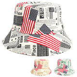 Bucket Hat Fishing Cap Cotton Print Fisherman Hat Spring/Summer Men and Women Street Sun Hat