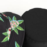 Bucket Hat Fishing Cap Cotton Print Fisherman Hat Printed Cartoon Fashion Men and Women Outdoor Sun Hat