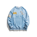Crew Neck Sweatshirts for Men Men's Autumn Sweater Male and Female Trendy Brand Casual Pullover