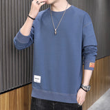 Men's Sweatshirt Sweater Men's Long Sleeve round Neck Loose Men's Clothing