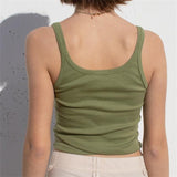 Vintage Y2g Shirts Vest for Women Summer