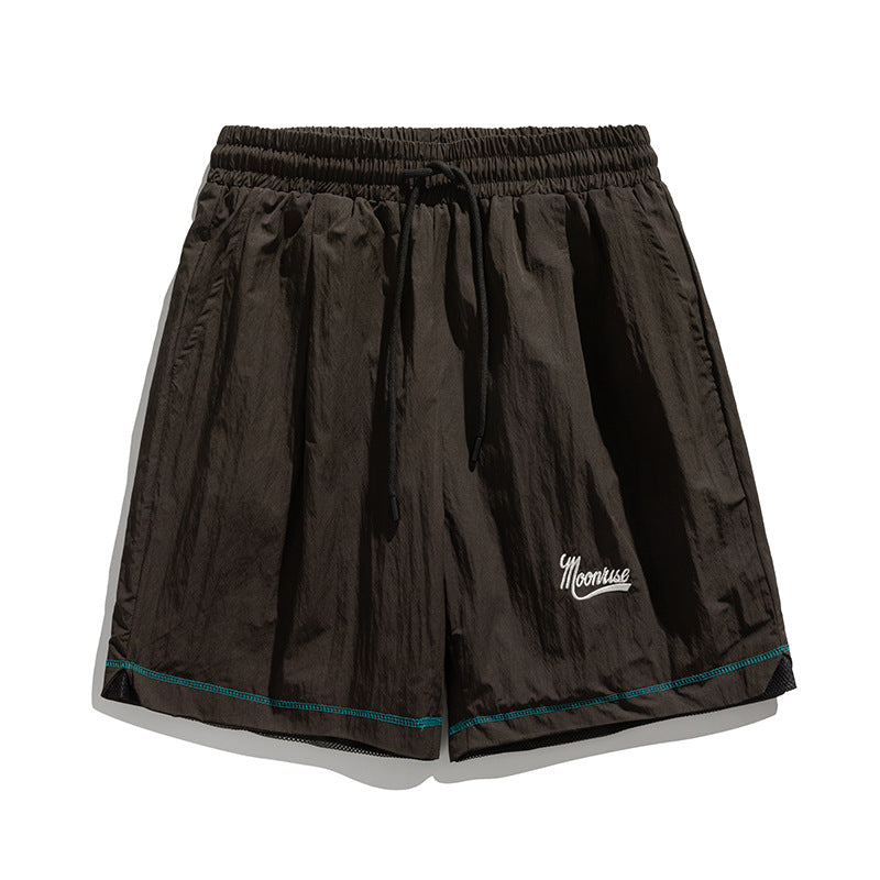 Men Shorts Summer Embroidered Casual Shorts Men