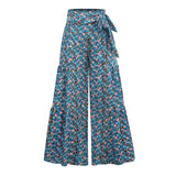 Coachella Music Festival Outfits Spring/Summer Printed Women's Clothing Loose Casual Trousers Beach