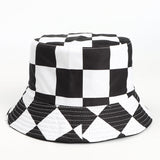Bucket Hat Fishing Cap Cotton Print Fisherman Hat Printing Casual Fashion Four Seasons Flat Top Bucket Hat
