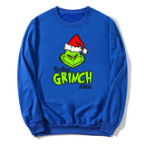 Men and Women Grinch Sweater round Neck Sweater Autumn and Winter