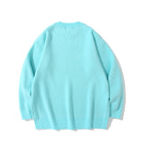 Men Sweater Cartoon Bear T-shirt Knitwear Men Loose Pullover