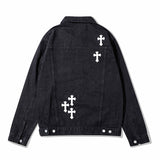 Man Fall Outfits Denim Jacket Loose Denim Jacket
