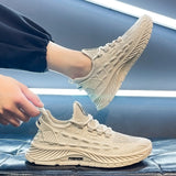 designer Sneaker Shoes Summer Breathable Fashion Sneakers Casual Low Top Solid Color Light Running Men's Shoes