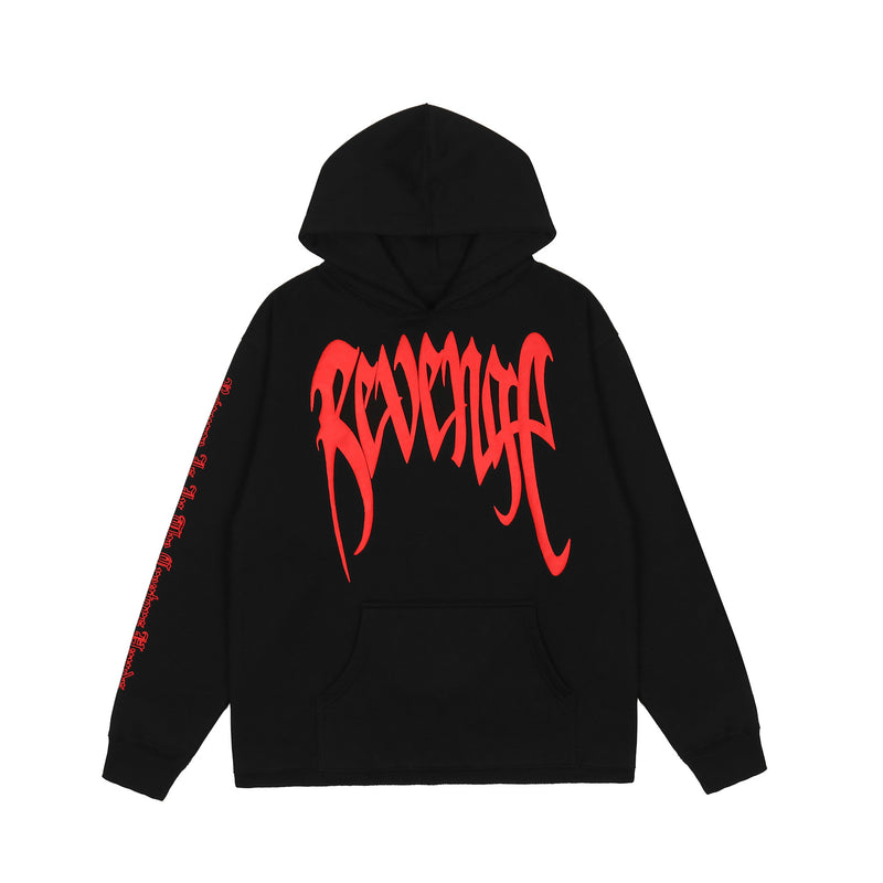 Kanye West Sunday Service Hoodie Palm Print Hoodie Fleece-Lined