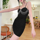 Music Festivals Rave Outfits Dress Summer Women's Fashion Sexy Backless Slim Fit Dress