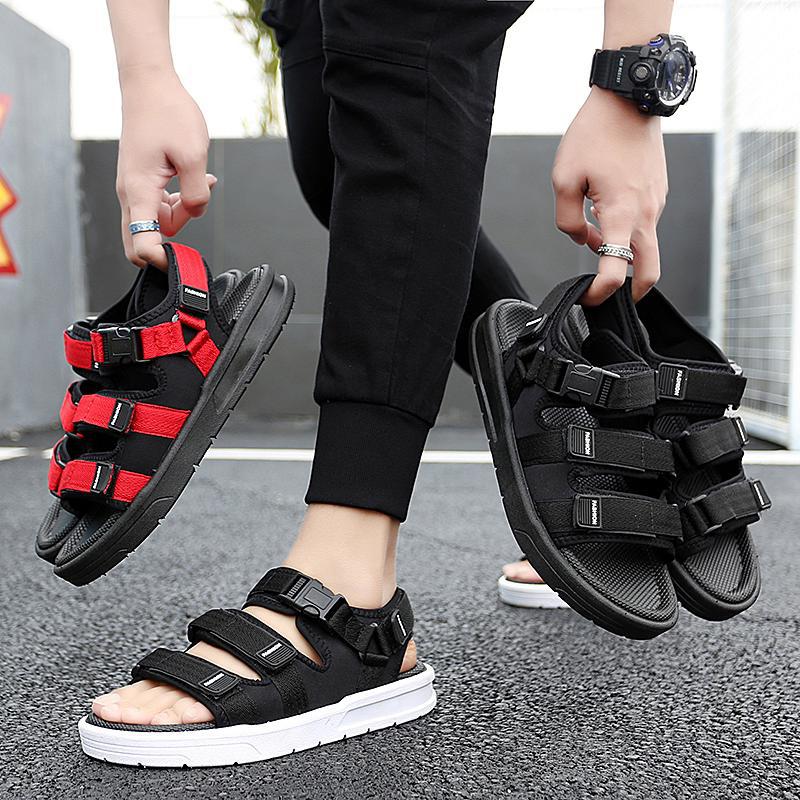 Men Sandals Indoor and Outdoor Beach Sandals Sport Flip Flops Comfort Casual Sandal Men's Shoes Breathable Lightweight Outdoor Sports Beach Shoes