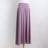MIDI Mauve Skirt Women's Summer Slim Bottoming Skirt Long Skirt