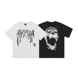 Skull Apparel Avengers Bullet Hole Skull Print Loose