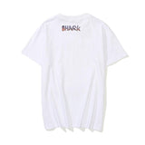 Bathing Ape T Shirt Tiger Head Shark Head Casual Loose Short Sleeves T-shirt
