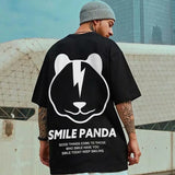 Men T-Shirts Loose Printed Half Sleeve