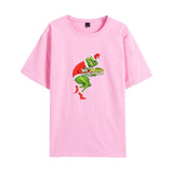 Men and Women Grinch Shirt Casual Loose Short Sleeves T-shirt