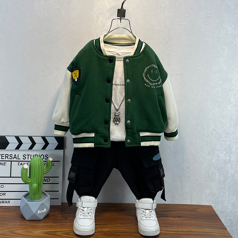 Toddler Boys Jackets Boys' Coat Spring and Autumn Outfit Jacket