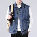 Men Denim Jackets Men's Autumn