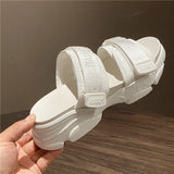 Women Platform Sandals Summer Leisure Sports Velcro Sandals