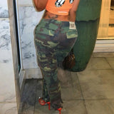 Dept Pants Autumn and Winter Camouflage Casual Fashionable Pocket Hipster Street Casual Pants