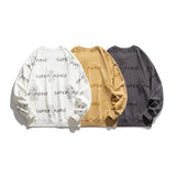 Crew Neck Sweatshirts for Men Men's Cartoon Mario Fun Printing Casual round Neck Sweater Male