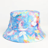Bucket Hat Fishing Cap Cotton Print Fisherman Hat Spring and Autumn Baby Boy and Girl Summer Printing Pattern