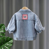 Toddler Boys Jackets Boys' Denim Jacket Spring Clothing Top