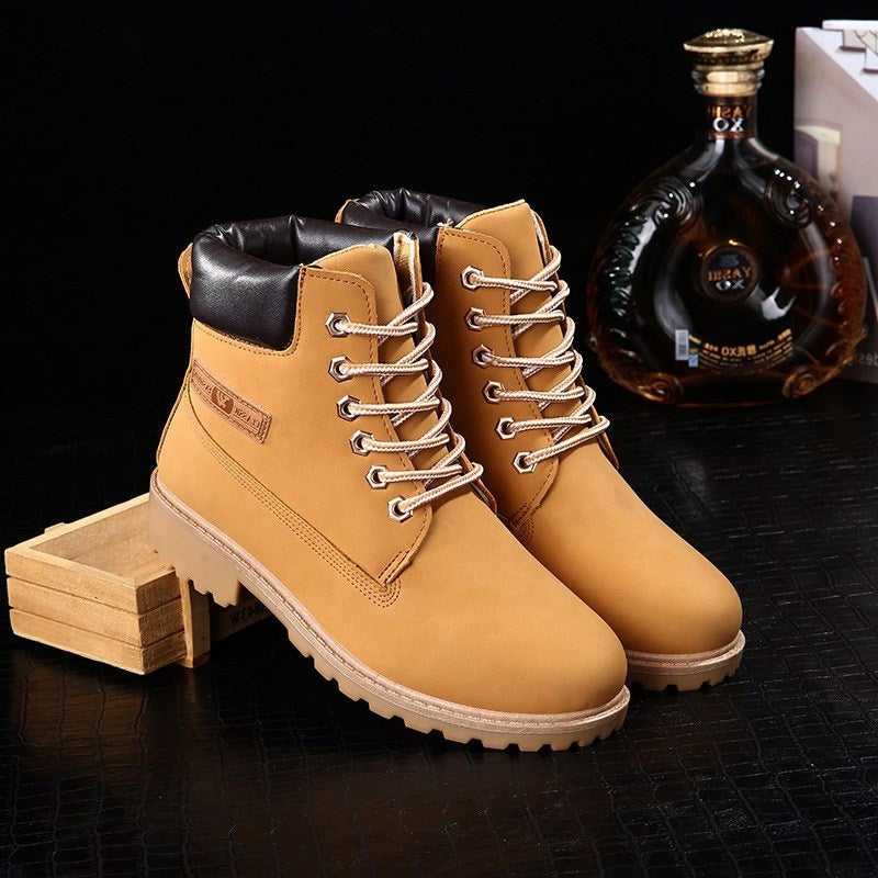 Men's Boots Work Boot Men Casual Hiking Boots man boot Winter men boots  shoes