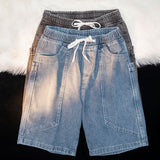 Men Denim Shorts Men's Summer
