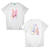 BTS Proof T Shirt T-shirt Summer Loose-Fitting Casual round-Neck Short Sleeve