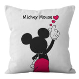 Valentine 'S Day Pillow Covers 4 Piece Random Styles Together, Cute Cartoon Couple Pillow Cover