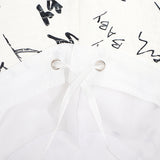 Bucket Hat Fishing Cap Cotton Print Fisherman Hat Fashion Colorful Letter Printing Sun Hat
