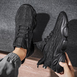 designer Sneaker Shoes Summer Breathable Fashion Casual Running Shoes Height Increasing Lightweight