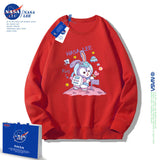 Nasa Children Hoodie Nasa Girls' Round Neck Sweater Autumn