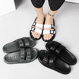 Men's Flip Flops Men Slides Comfort Slides Sandal Men's Shoes Summer Stylish Beach Casual and Comfortable