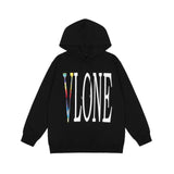 Vlone Hoodie Sweater Men'S Hooded Large V Printed Casual Trend Hoodie