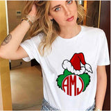 Men and Women Grinch Shirt Christmas Grinch Pattern T-shirt