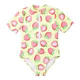 Children Swimsuit Children's Swimsuit Women's Printed One-Piece Sun Protection