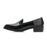 Women Black Dress Shoes Leather Shoes