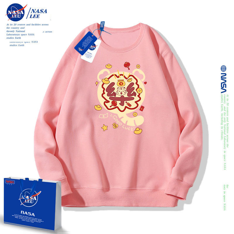 Nasa Children Hoodie Nasa Sweater Girls' Autumn Loose All-Matching