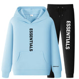Fog Fear Of God Hoodie & Pants 2 Piece Set Sports Men Spring Loose Men