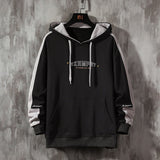 Men Hoodie Spring and Autumn Pullover Sweater Loose Trendy Casual