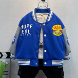 Toddler Boys Jackets Boys' Baseball Jacket Coat Spring and Autumn Jacket Top