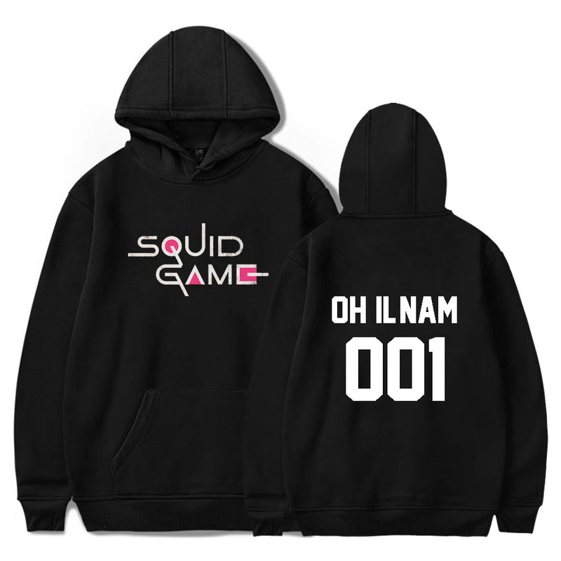 Squid Game Costume Game Pullover Hoodie Sweatshirt