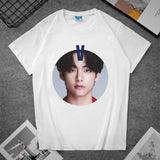 BTS Proof T Shirt Short-Sleeved T-shirt Men's Loose T-shirt