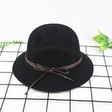 Summer Hats Bucket Hat Leather Rope Summer Women's Casual