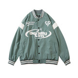 Man Fall Outfits Vintage Jacket Autumn and Winter Baseball Jacket