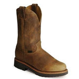 Justin Yellowstone Boots Men'S Viscose Shoes Non-Slip Leather Stitching Round Toe Dr. Martens Boots